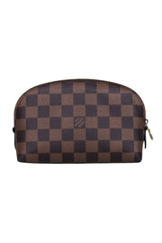 Current Boutique-Louis Vuitton - Brown "Damier Ebene" Cosmetic Pouch