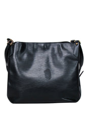Current Boutique-Louis Vuitton - Black Epi Noir Mandara PM Crossbody Bag