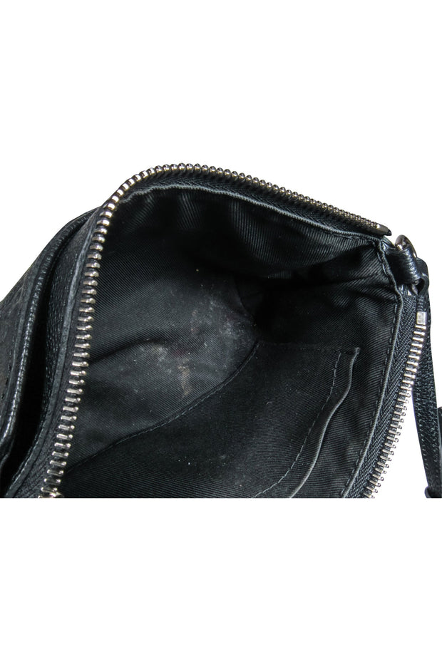 Current Boutique-Louis Vuitton - Empreinte Pallas Black Leather Crossbody