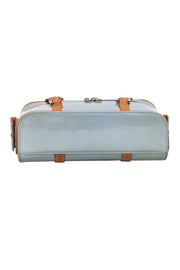 Current Boutique-Louis Vuitton - Light Blue Metallic "Sullivan Horizontal MM" Handbag
