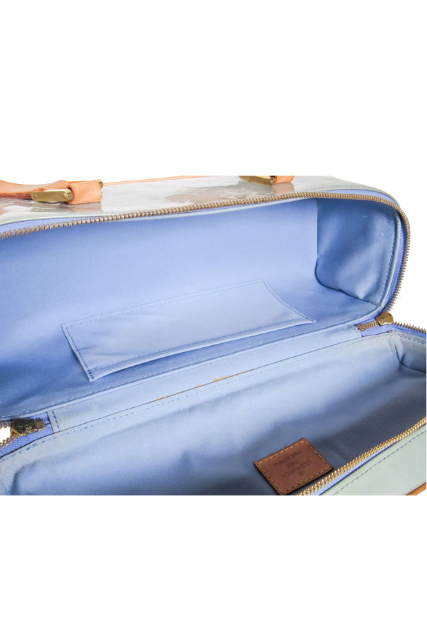 Current Boutique-Louis Vuitton - Light Blue Metallic "Sullivan Horizontal MM" Handbag