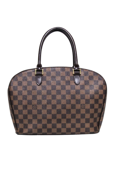 Current Boutique-Louis Vuitton - Brown Ebene Damier Sarria Horizontal Handbag