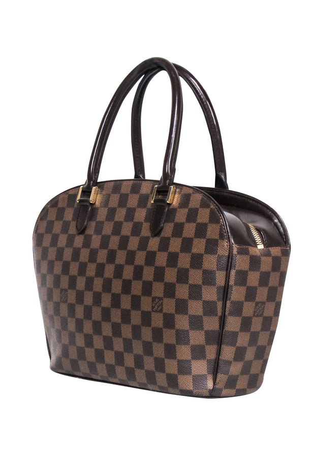 Current Boutique-Louis Vuitton - Brown Ebene Damier Sarria Horizontal Handbag