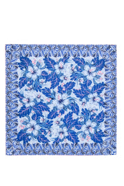 Current Boutique-Louis Vuitton - Blue, Pink, & White Print Scarf