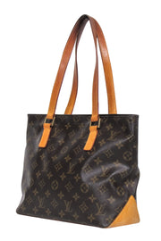 Current Boutique-Louis Vuitton - Brown Monogram Cabas Piano Shoulder Bag