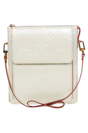 Current Boutique-Louis Vuitton - Ivory Vernis Mott Shoulder Bag