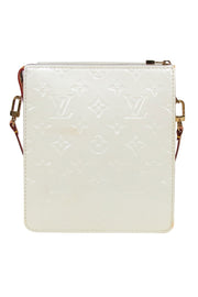 Current Boutique-Louis Vuitton - Ivory Vernis Mott Shoulder Bag