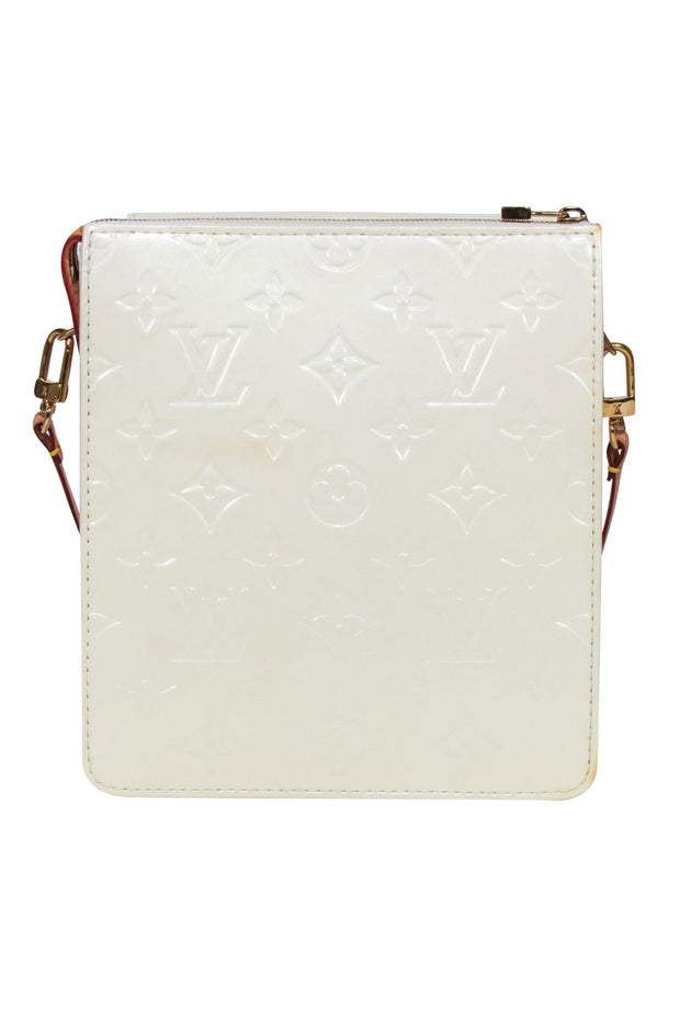 Current Boutique-Louis Vuitton - Ivory Vernis Mott Shoulder Bag