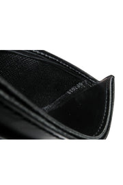 Current Boutique-Louis Vuitton - Black Epi Leather Card Holder Wallet