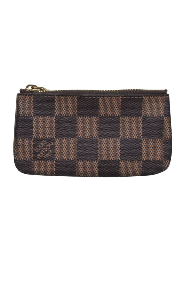 Current Boutique-Louis Vuitton - Brown Damier Ebene Coin Purse