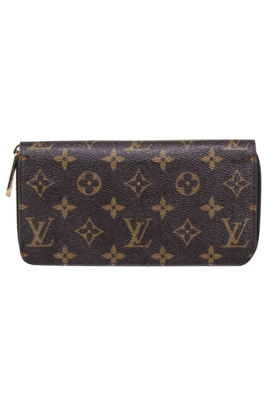 Current Boutique-Louis Vuitton - Brown Monogram Long Zippy Wallet