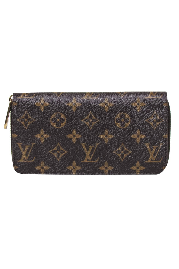 Current Boutique-Louis Vuitton - Brown Monogram Long Zippy Wallet