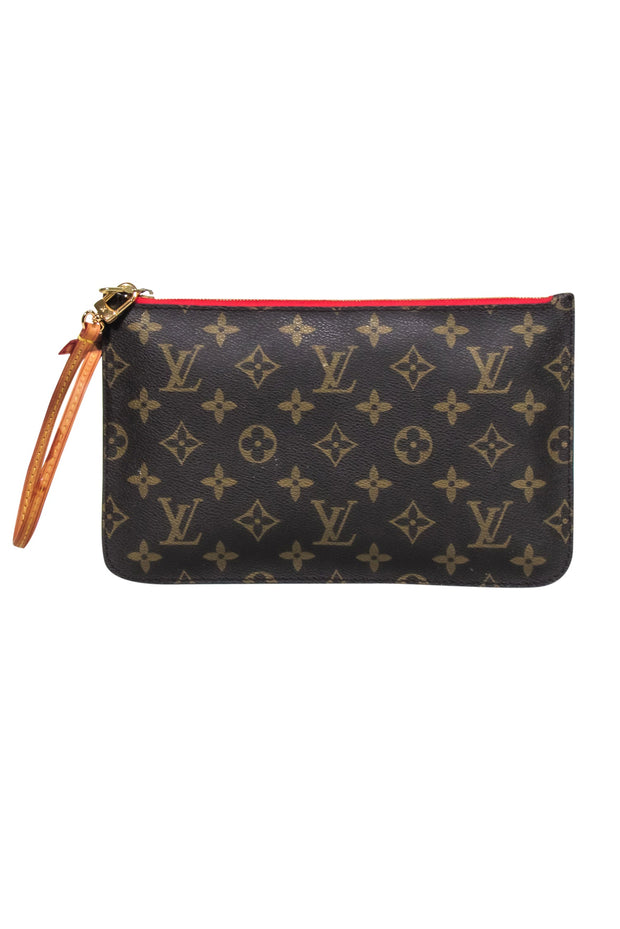 Current Boutique-Louis Vuitton - Brown Monogram Wristlet