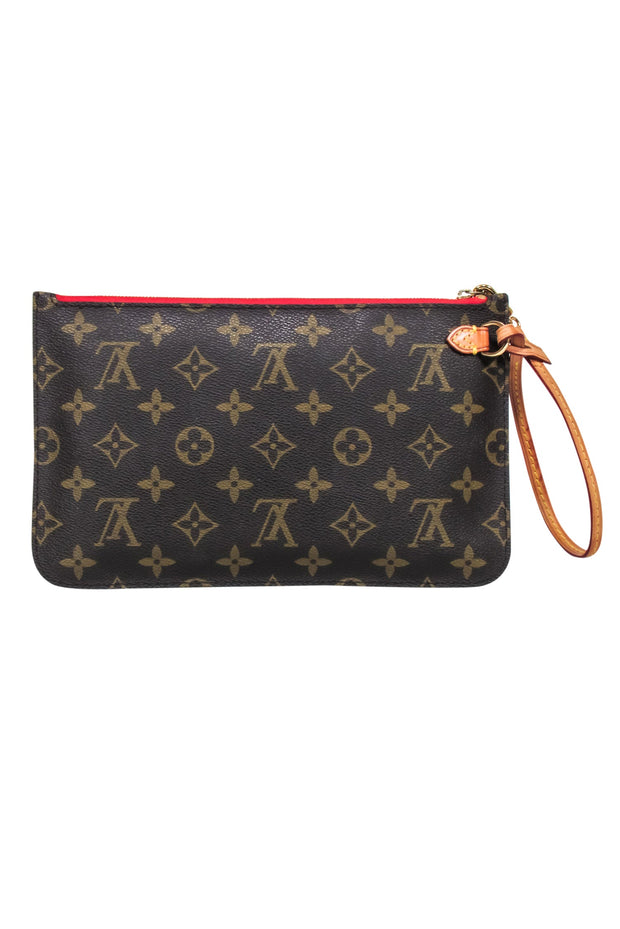 Current Boutique-Louis Vuitton - Brown Monogram Wristlet