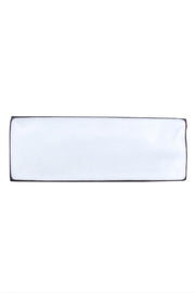 Current Boutique-Manu Atelier - White Calf Leather "Kesme" Shoulder Bag