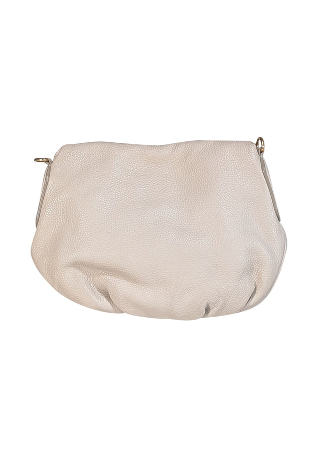 Marc by Marc Jacobs - Dark Cream Pebbled Leather Crossbody Bag - Current Boutique