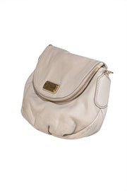 Marc by Marc Jacobs - Dark Cream Pebbled Leather Crossbody Bag - Current Boutique