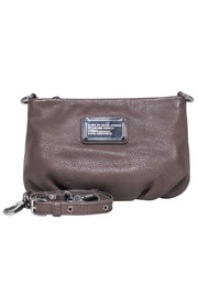 Current Boutique-Marc by Marc Jacobs - Taupe Pebbled Leather Mini Crosssbody Bag