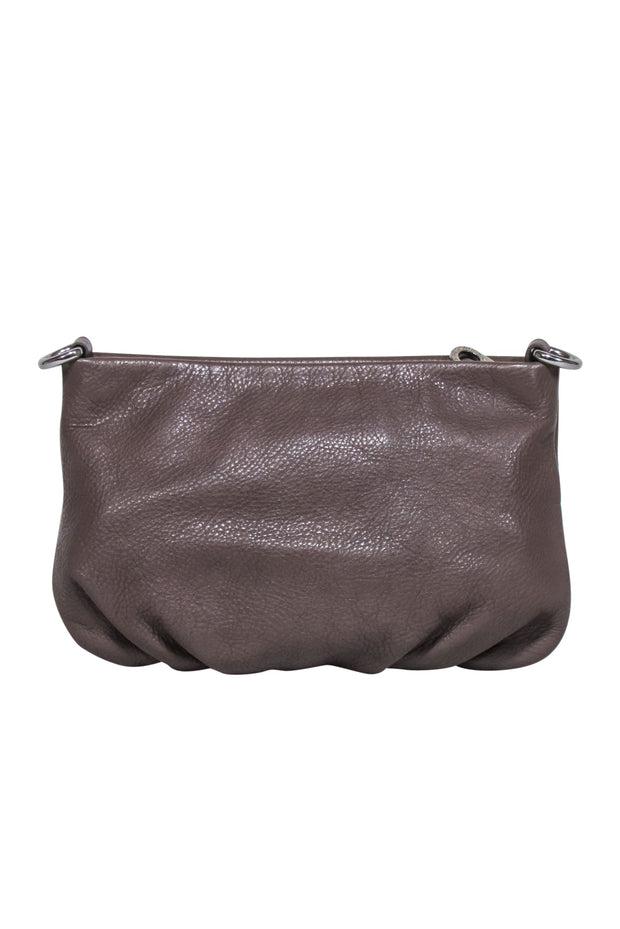 Current Boutique-Marc by Marc Jacobs - Taupe Pebbled Leather Mini Crosssbody Bag