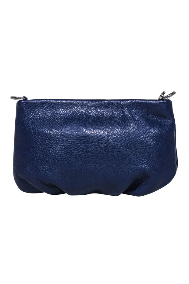 Current Boutique-Marc by Marc Jacobs - Indigo Pebbled Mini Crossbody Bag