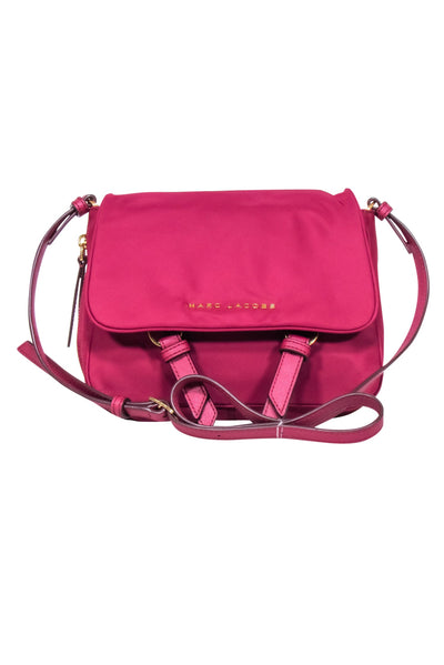 Current Boutique-Marc Jacobs - Magenta Pink Nylon Crossbody Bag