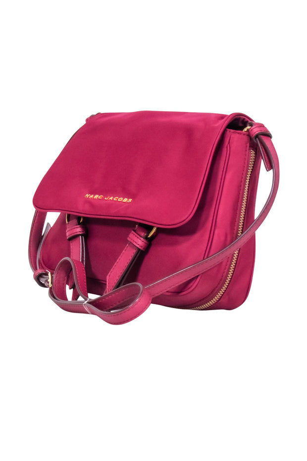 Current Boutique-Marc Jacobs - Magenta Pink Nylon Crossbody Bag
