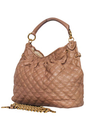 Current Boutique-Marc Jacobs - Beige Quilted Leather "Stam" Handbag