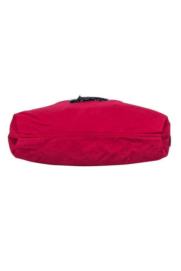 Current Boutique-Marc Jacobs - Red Fabric "Miss Marc" Shoulder Bag
