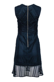 Current Boutique-Marie Oliver - Navy Lace Sleeveless Sheath Dress Sz 4