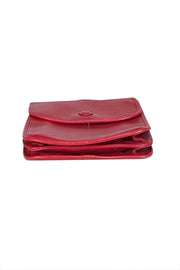 Current Boutique-Mark Cross - Red Pebbled Leather Crossbody Bag