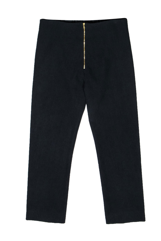Current Boutique-Marni - Grey Straight Leg Zipper Front Sz 6