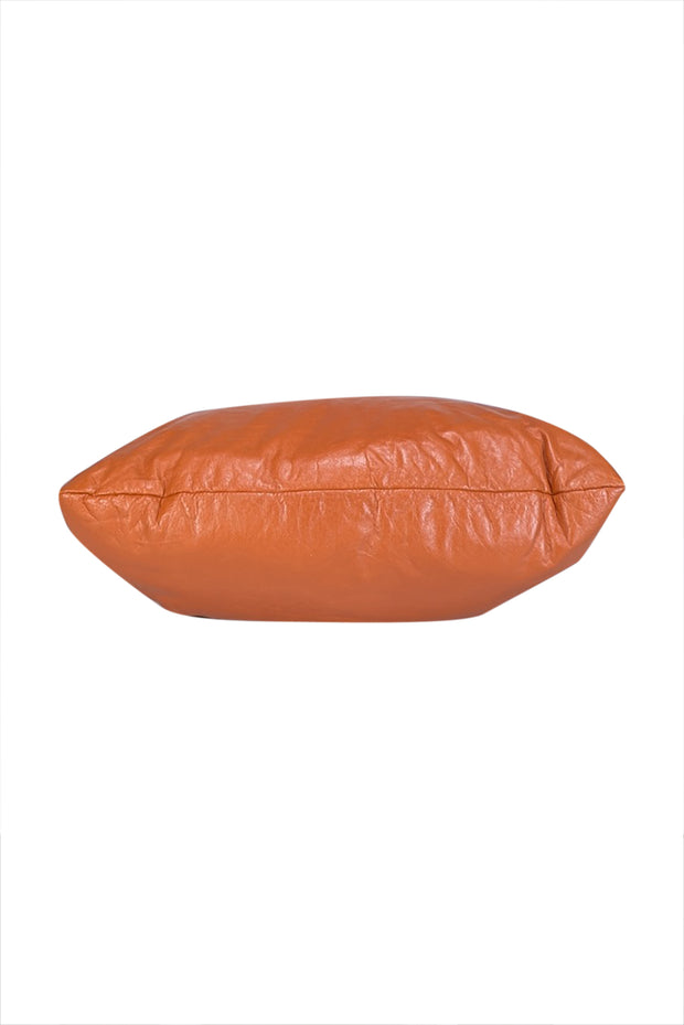 Current Boutique-Marni - Orange Soft Leather Large Shoulder Bag