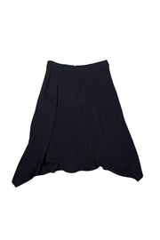 Marni - Black Pleated Waist Detail Skirt Sz 6 - Current Boutique