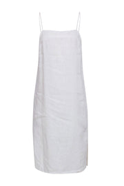 Current Boutique-Matin - White Sleeveless Midi Dress Sz 4