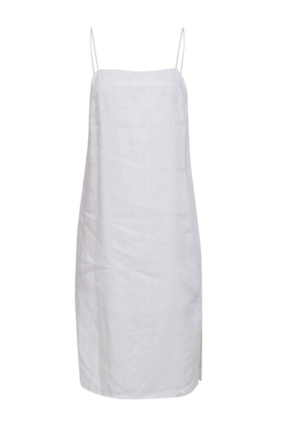 Current Boutique-Matin - White Sleeveless Midi Dress Sz 4