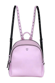 Current Boutique-MCM - Pink Leather Studded Mini Backpack