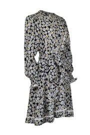 Current Boutique-Me & Em - Black & White Daisy Floral Print Dress Sz 8