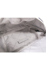 Current Boutique-Michael Kors - White & Light Grey Maisie Logo Sling Pack