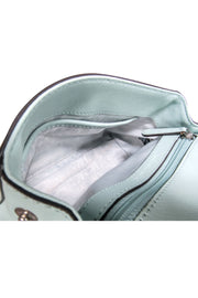 Current Boutique-Michael Kors - Mint Green Saffiano Leather Crossbody Bag