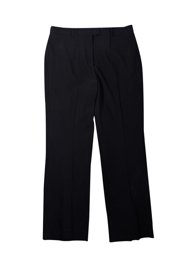 Michael Kors Collection - Black Tailored Dress Pants Sz 12 - Current Boutique