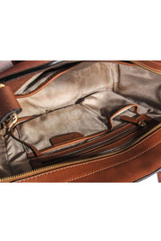 Current Boutique-Michael Kors - Tan Saffiano Leather Handbag w/ Detachable Strap