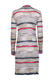 Current Boutique-Missoni - Beige, Grey, & Multi Color Print Cardigan Sz 4