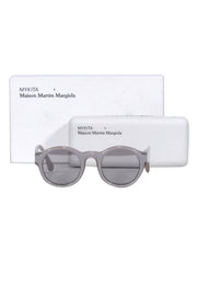 Current Boutique-Mykita - Grey Round "Maison Martin Margiela" Collab Sunglasses