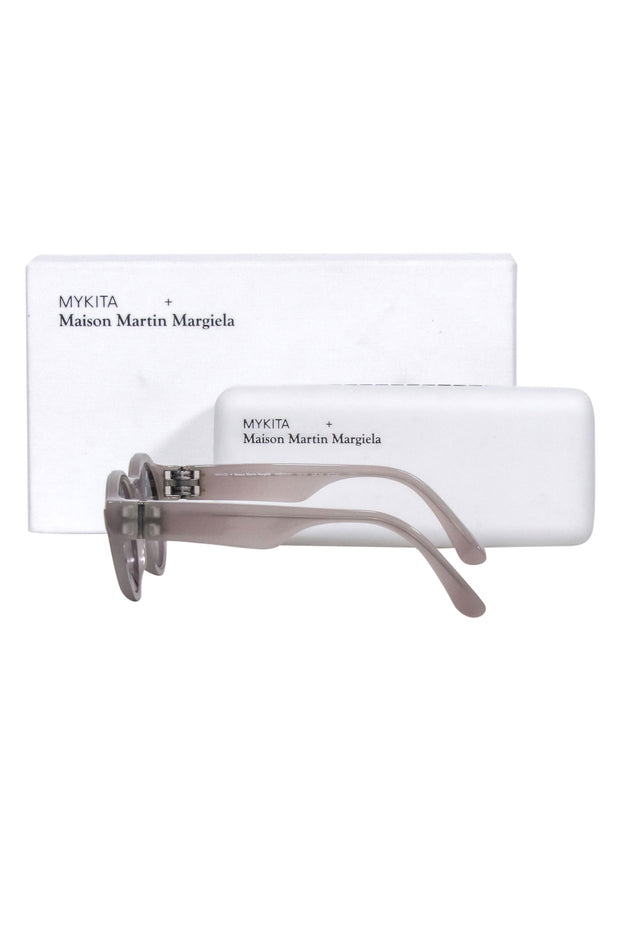 Current Boutique-Mykita - Grey Round "Maison Martin Margiela" Collab Sunglasses