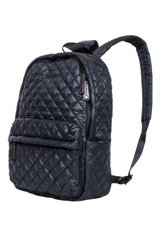 Current Boutique-MZ Wallace - Black Quilted Backpack