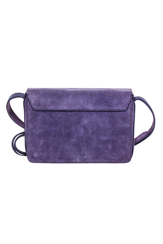 Current Boutique-Neely & Chloe - Lavender Suede Crossbody Bag