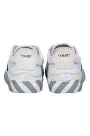 Current Boutique-Off-White - White Seakers w/ Logo & Tag Detail Sz 9
