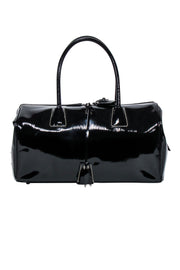 Current Boutique-Prada - Black Textured Leather Bag