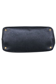 Current Boutique-Prada - Black Large Galleria Saffiano Leather Satchel Bag