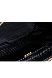 Current Boutique-Prada - Black Large Galleria Saffiano Leather Satchel Bag